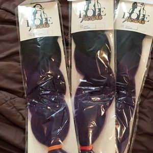 Dope hair cartel black dark purple